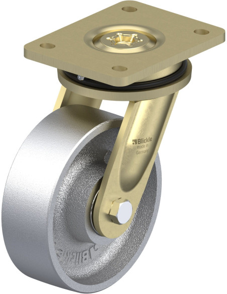 LS-G 150K pasukamas ratukas, 150 mm diametras, metalas