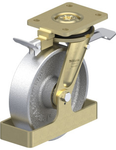 LS-G 200K-ST-RI4-FS pasukamas plieninis ratukas su