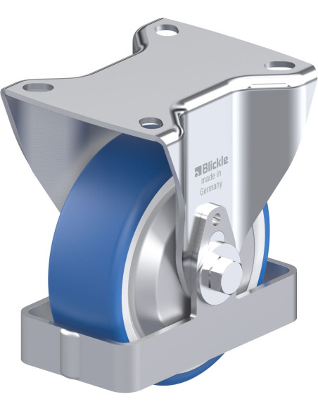 B-POTHS 100XR-FA-FS fiksuotas poliuretano ratukas 100 mm