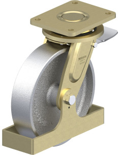 LS-G 250G-ST-FS pasukamas ratukas su stabdžiais