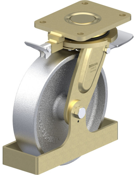 LS-G 250G-ST-RI4-FS pasukamas ratukas su stabdžiais