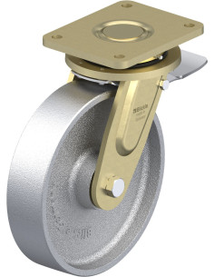 LS-G 250K-ST pasukamas ratukas su stabdžiais, 250 mm