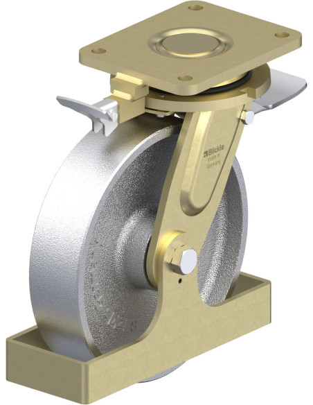 LS-G 250K-ST-RI4-FS pasukamas ratukas su stabdžiais