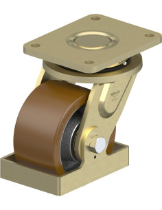 LS-GB 154K-FS pasukamas poliuretano ratukas 150 mm