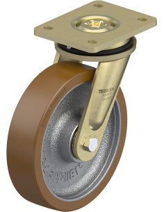 LS-GB 200K poliuretano pasukamas ratukas 200 mm