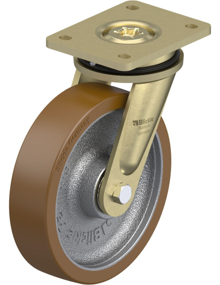 LS-GB 200K poliuretano pasukamas ratukas 200 mm