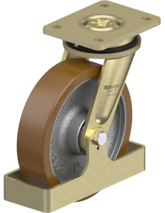 LS-GB 200K-FS pasukamas poliuretano ratukas 200 mm