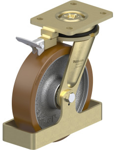 LS-GB 200K-RI4-FS poliuretano pasukamas ratukas su