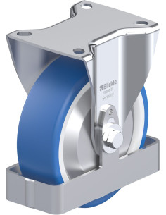 B-POTHS 125R-FA-FS poliuretano ratukas, 125 mm