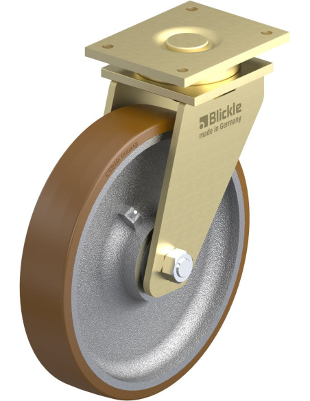 LS-GB 360K poliuretano pasukamas ratukas 360 mm