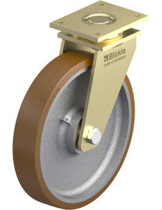 LS-GB 402K poliuretano pasukamas ratukas 400 mm