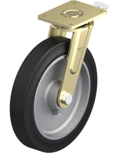 LS-GEV 400K-RI4 pasukamas ratukas su stabdžiais, 400 mm