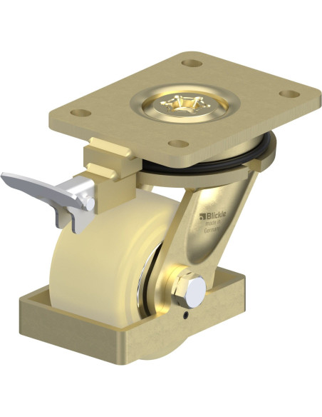 LS-GSPO 101K-RI4-FS pasukamas ratukas su stabdžiais