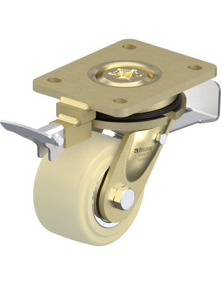 LS-GSPO 101K-ST-RI4 pasukamas ratukas su stabdžiais