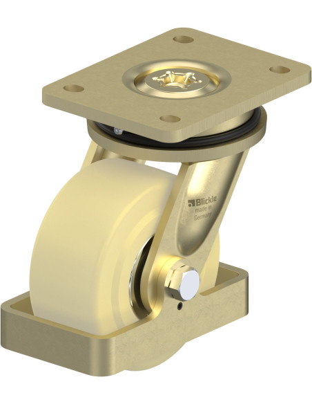 LS-GSPO 125K-FS sintetinis pasukamas ratukas, 125 mm