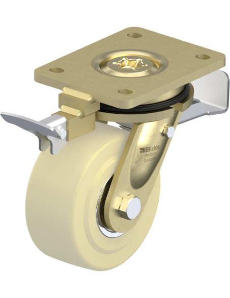 LS-GSPO 125K-ST-RI4 pasukamas ratukas su stabdžiais