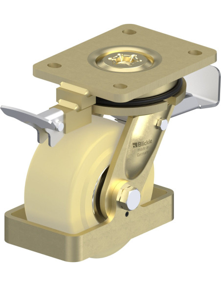 LS-GSPO 125K-ST-RI4-FS pasukamas ratukas su stabdžiais