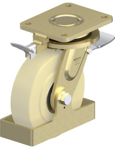 LS-GSPO 200K-35-ST-RI4-FS pasukamas ratukas su stabdžiais