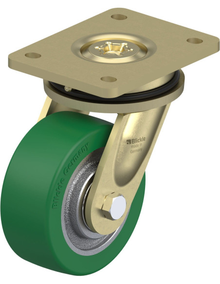 LS-GST 127K poliuretano pasukamas ratukas 125 mm