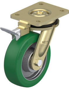 LS-GST 160K-RI4 - Poliuretano pasukamas ratukas su