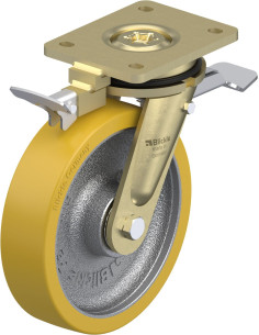 LS-GTH 200K-ST-RI4 poliuretano pasukamas ratukas su