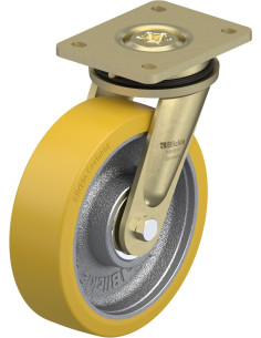 LS-GTH 201K poliuretano pasukamas ratukas 200 mm