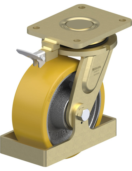 LS-GTH 202K-RI4-FS pasukamas poliuretano ratukas su