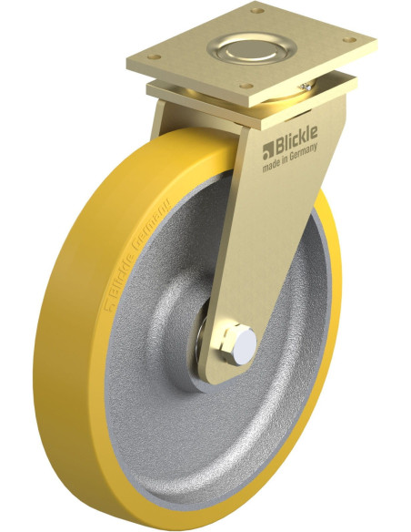 LS-GTH 402K poliuretano pasukamas ratukas 400 mm