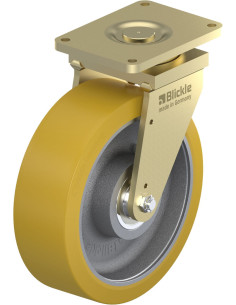 LS-GTH 604K poliuretano pasukamas ratukas 600 mm