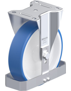 B-POTHS 200G-FS - 200 mm poliuretano fiksuotas ratukas