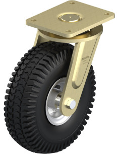 LS-PS 310K pasukamas ratukas su pneumatine guma