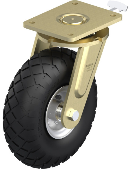 LS-PS 310K-RI4 - 300 mm pneumatinis ratukas su stabdžiais