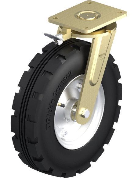 LS-PS 432K-RI4 - Pasukamas ratukas su stabdžiais ir