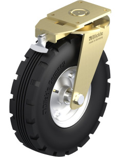 LS-PS 464K-RI4 pasukamas pneumatinis ratukas su stabdžiais