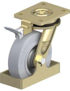 LS-SE 160K-SG-RI4-FS pasukamas ratukas su stabdžiais