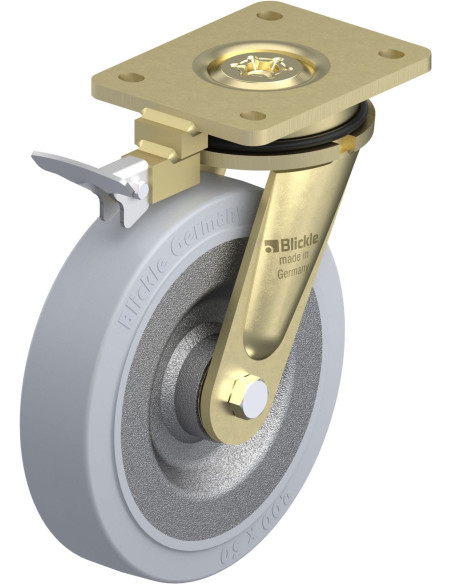 LS-SE 200K-SG-RI4 pasukamas ratukas su stabdžiais