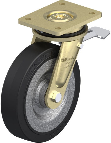 LS-SE 200K-ST pasukamas ratukas su stabdžiais