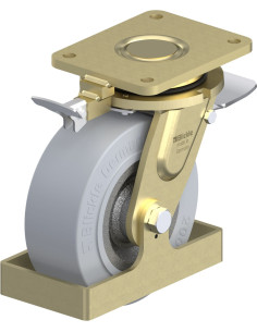 LS-SE 202K-ST-SG-RI4-FS pasukamas ratukas su stabdžiais