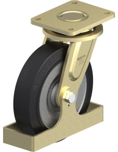 LS-SE 250K-FS pasukamas ratukas dengtas guma 250 mm