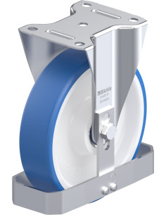 B-POTHS 200XK-FS poliuretano ratukas, fiksuotas, 200 mm