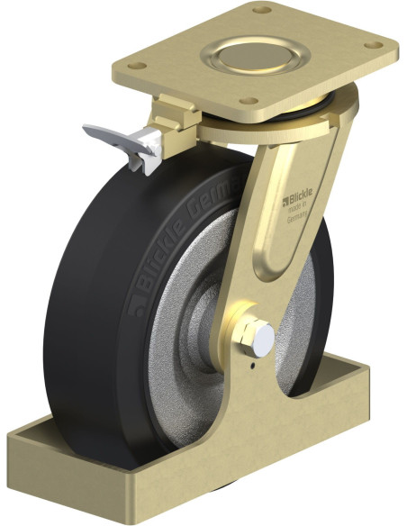 LS-SE 252K-RI4-FS pasukamas ratukas su stabdžiais