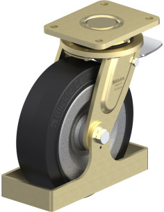 LS-SE 252K-ST-FS pasukamas ratukas su stabdžiais