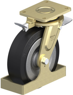 LS-SE 252K-ST-RI4-FS pasukamas ratukas su stabdžiais