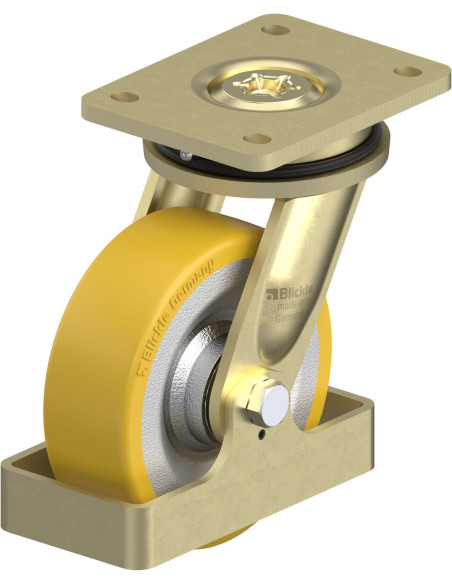 LS-SETH 150K-FS poliuretano pasukamas ratukas 150 mm