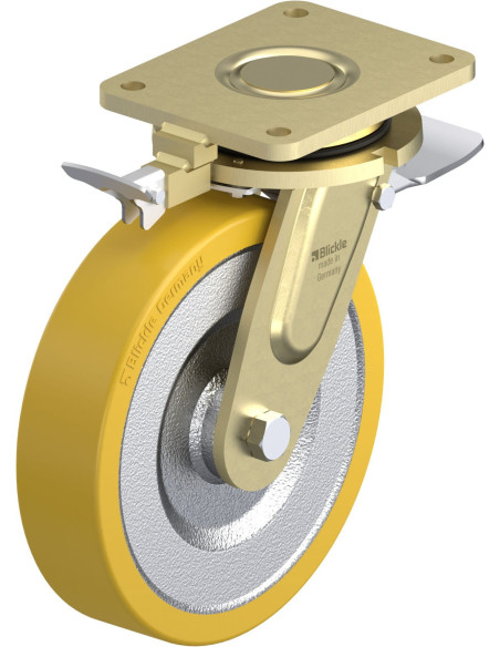 LS-SETH 250K-ST-RI4 - Poliuretano pasukamas ratukas su