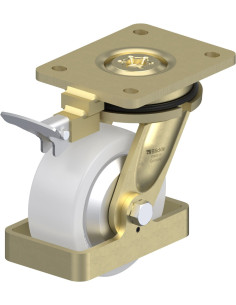 LS-SPO 127G-FA-RI4-FS pasukamas ratukas su stabdžiais