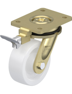 LS-SPO 127G-RI4 sintetinis pasukamas ratukas su stabdžiais