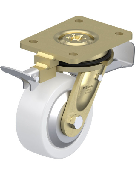 LS-SPO 127G-ST-FA-RI4 pasukamas ratukas su stabdžiais