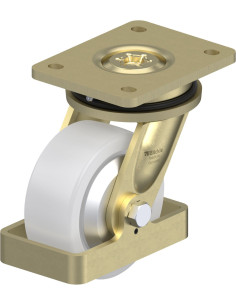 LS-SPO 127K-FA-FS sintetinis pasukamas ratukas 125 mm