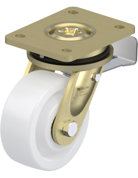 LS-SPO 127K-ST pasukamas ratukas su stabdžiais